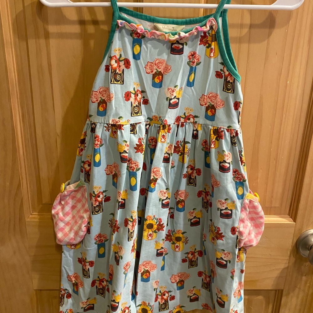 Floral Kids Matilda Jane Dress with Pockets